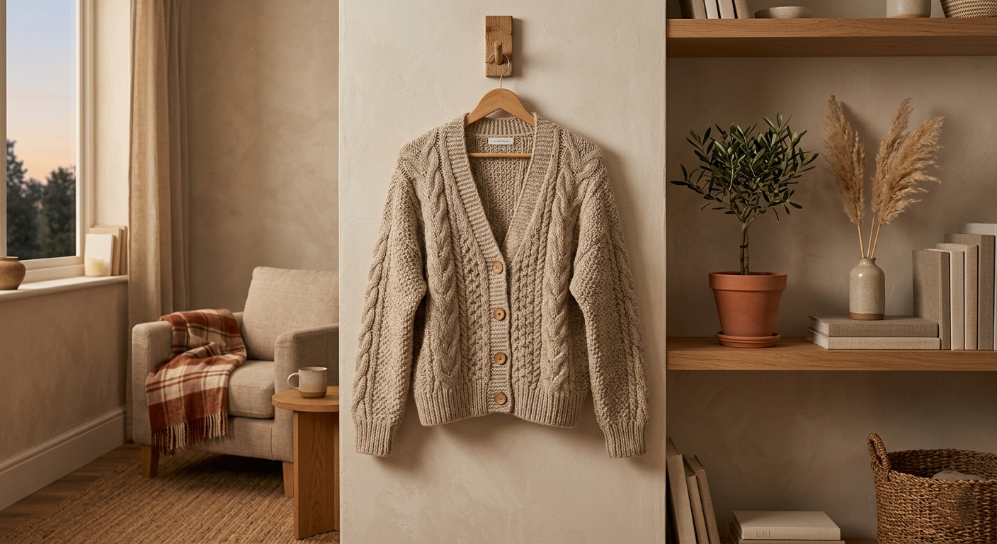 ComfortLayer Knit Cardigan