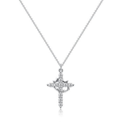 GraceLuxe Crowned Cross