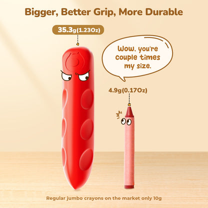 GripTuff Jumbo Crayons