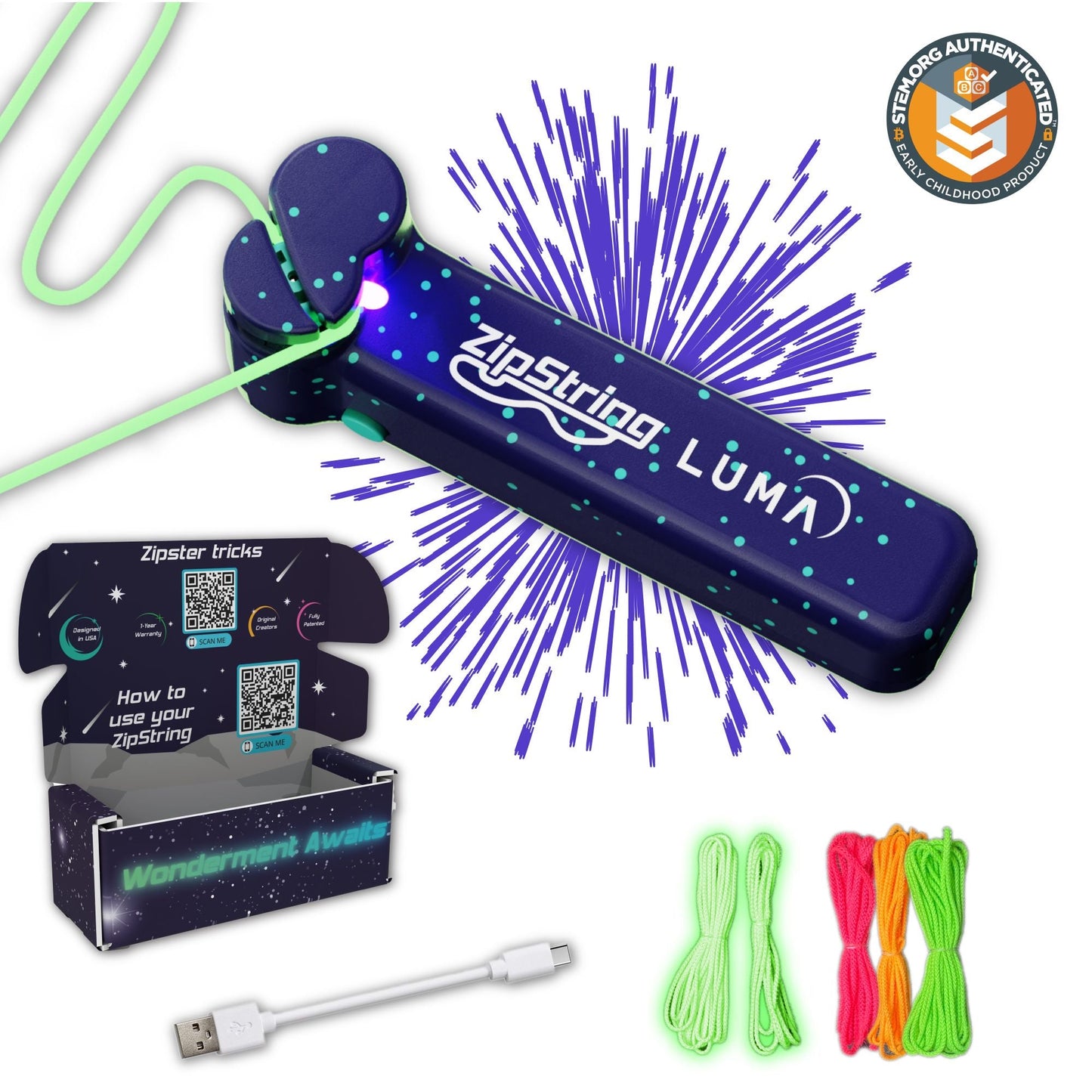 GlowLoop™ Trick String Toy