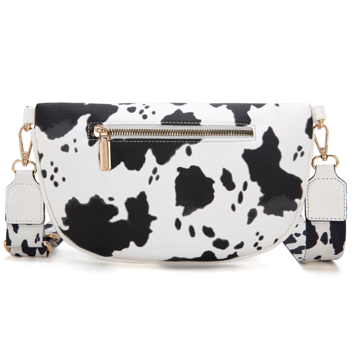 Wilder Lane Cow Print Sling Bag