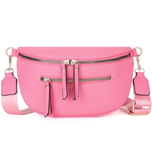 Wilder Lane Cow Print Sling Bag