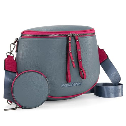 Wilder Lane Cow Print Sling Bag