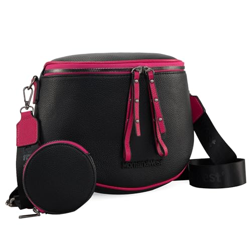Wilder Lane Cow Print Sling Bag