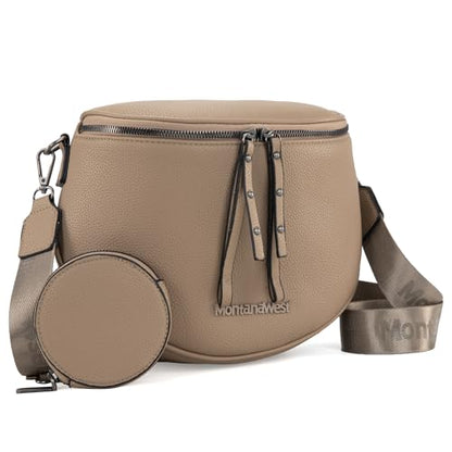 Wilder Lane Cow Print Sling Bag