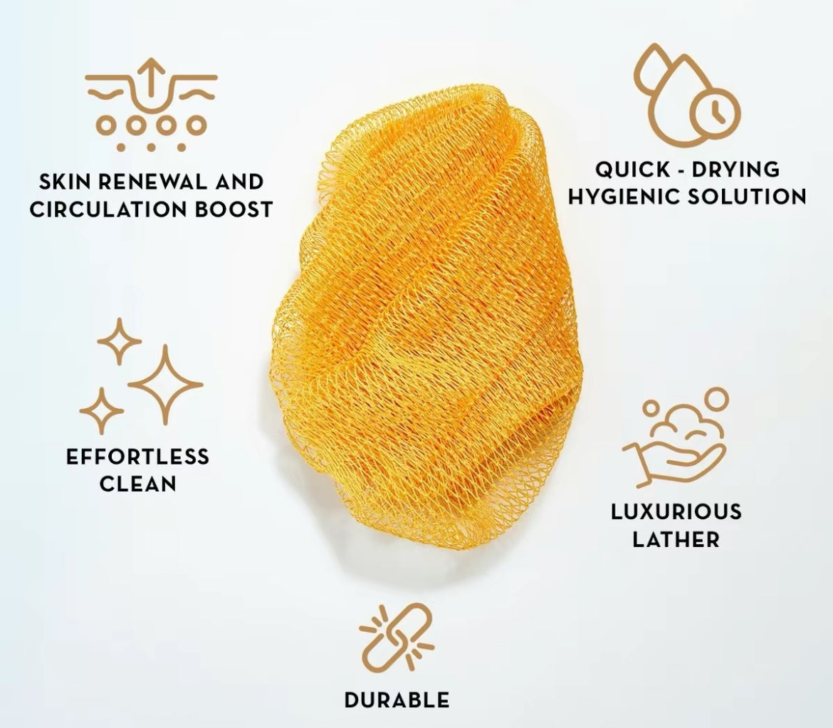 GlowScrub™ Exfoliating Back Cloth