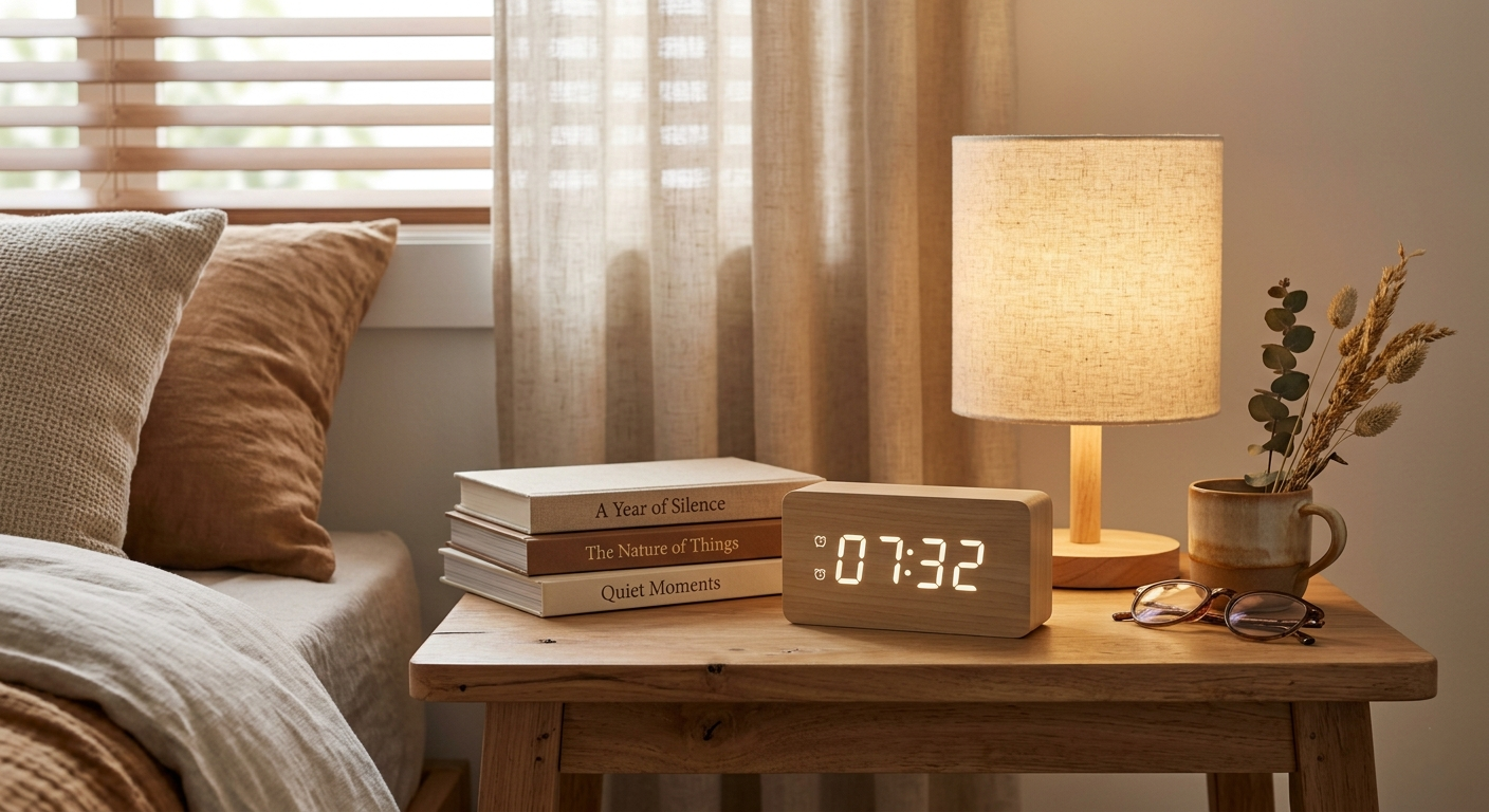 NestGlow Table Clock