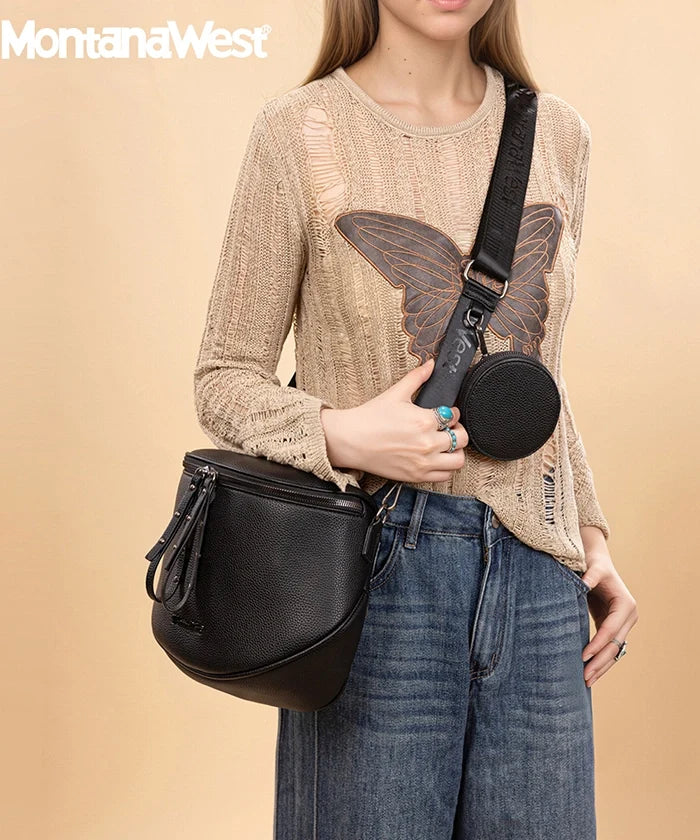 Marlowe Crossbody & Mini Pouch Set