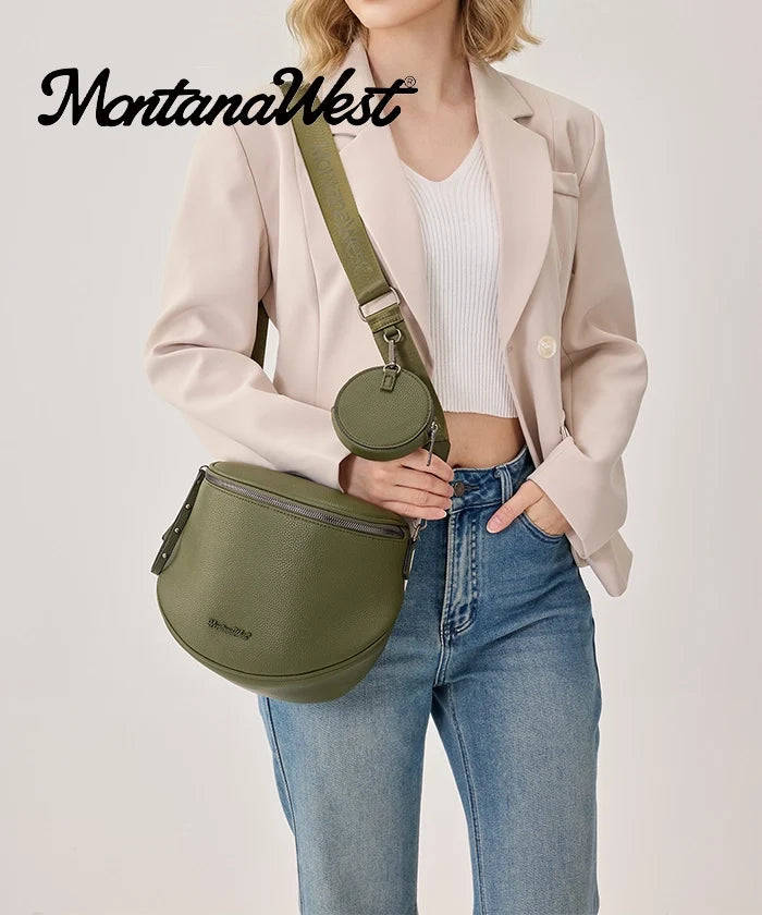 Marlowe Crossbody & Mini Pouch Set