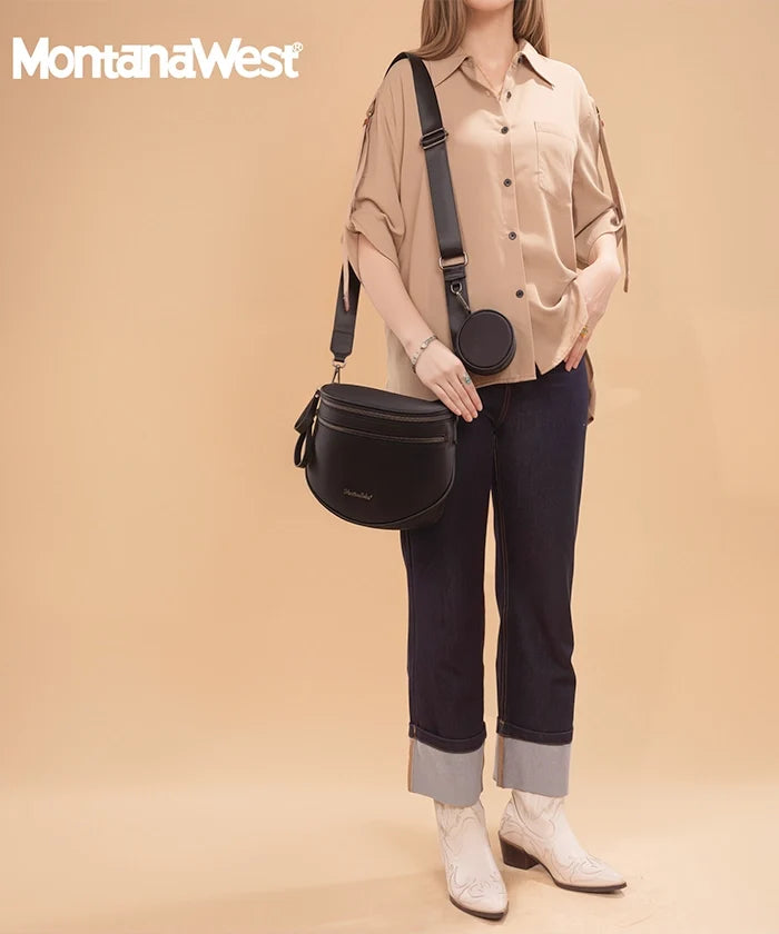 Marlowe Crossbody & Mini Pouch Set