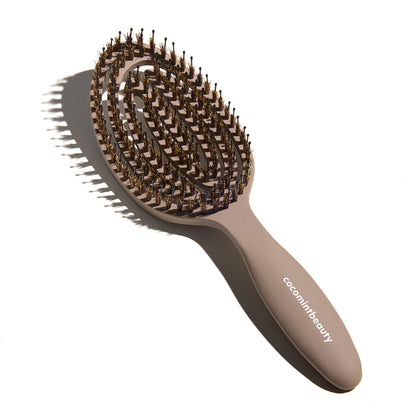 SilkVeil Vented Boar Bristle Detangling Hair Brush