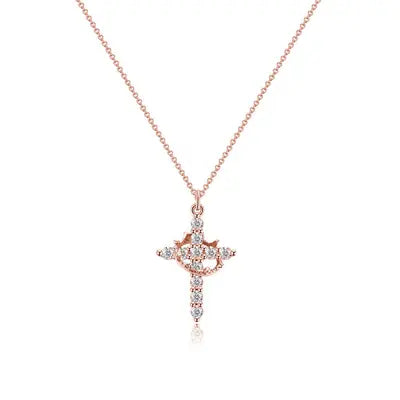 GraceLuxe Crowned Cross