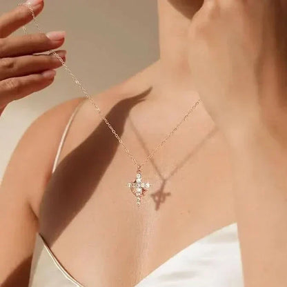 GraceLuxe Crowned Cross